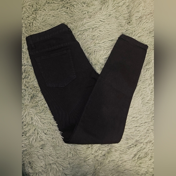 A.P.C Jean Moulant Noir Black Skinny Jeans  Size 28 NWT - Picture 8 of 13